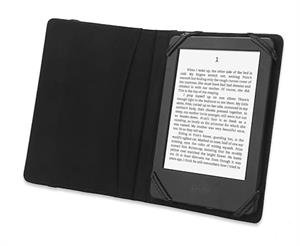 eBookReader klassisk luksus sort cover ebogslæser åbent